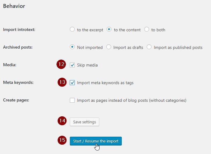 Joomla'dan WordPress'e Geçmek